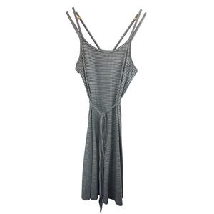 TOAD&CO Women's Striped Spaghetti Strap Maxi Dress Sz Small Beachy Casual Summer